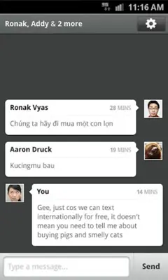 Hub android App screenshot 1